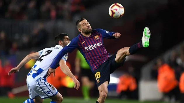 Alba cho rằng Barca đá tệ là vì thi đấu với MU - Bóng Đá