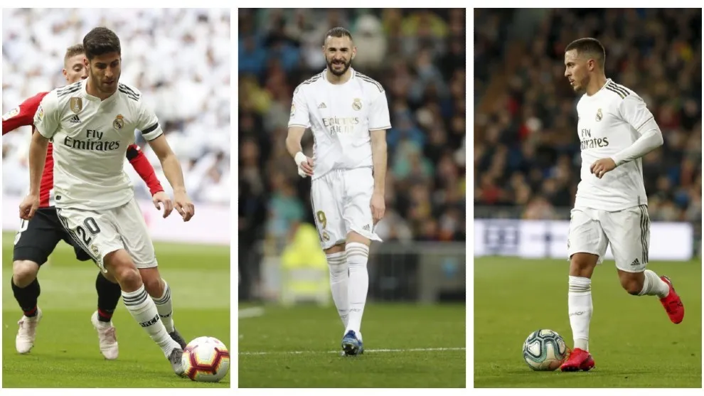 Hazard and Asensio ready to combat Benzema's loneliness - Bóng Đá