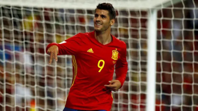 Phá lưới Italia, Morata san bằng thành tích của đàn anh - Bóng Đá