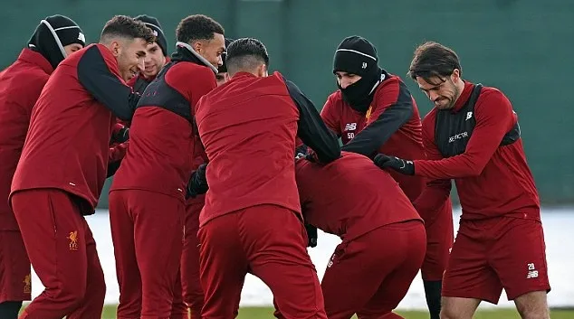 Liverpool tập luyện - Bóng Đá