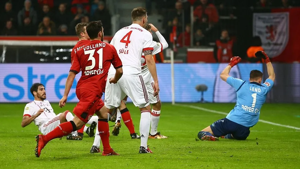 Leverkusen 1-3 Bayern - Bóng Đá