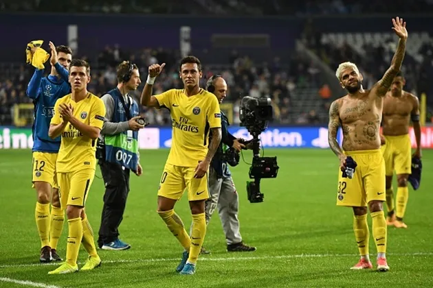 Anderlecht 0-4 PSG: Neymar sắp 