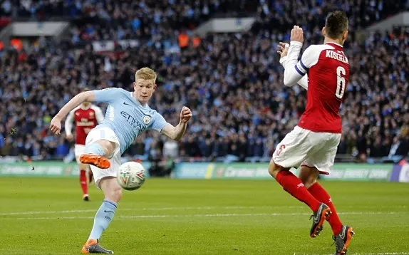 Hủy diệt Arsenal, Pep Guardiola có danh hiệu đầu tiên ở Anh - Bóng Đá