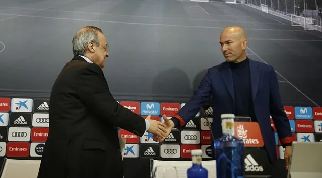 Chủ tịch Perez sầu thảm trong ngày Zidane từ chức - Bóng Đá