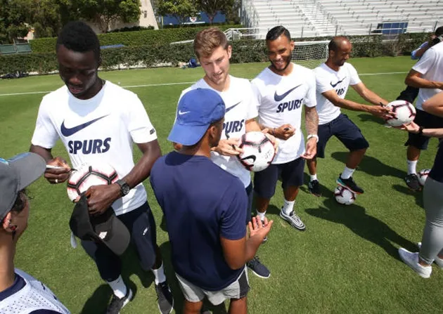 Tottenham giao lưu khán giả Mỹ  - Bóng Đá