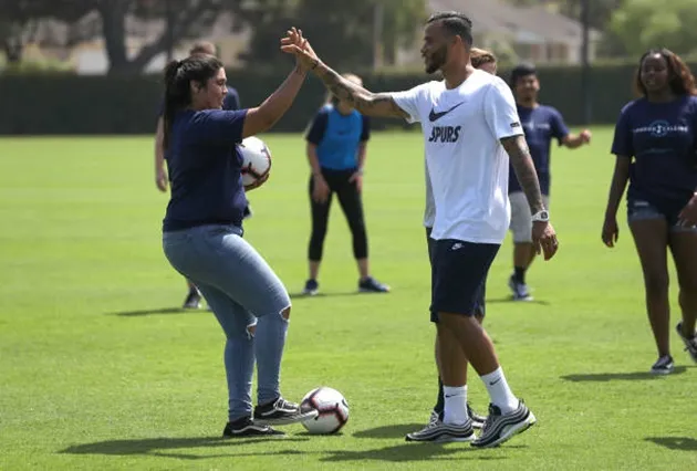 Tottenham giao lưu khán giả Mỹ  - Bóng Đá