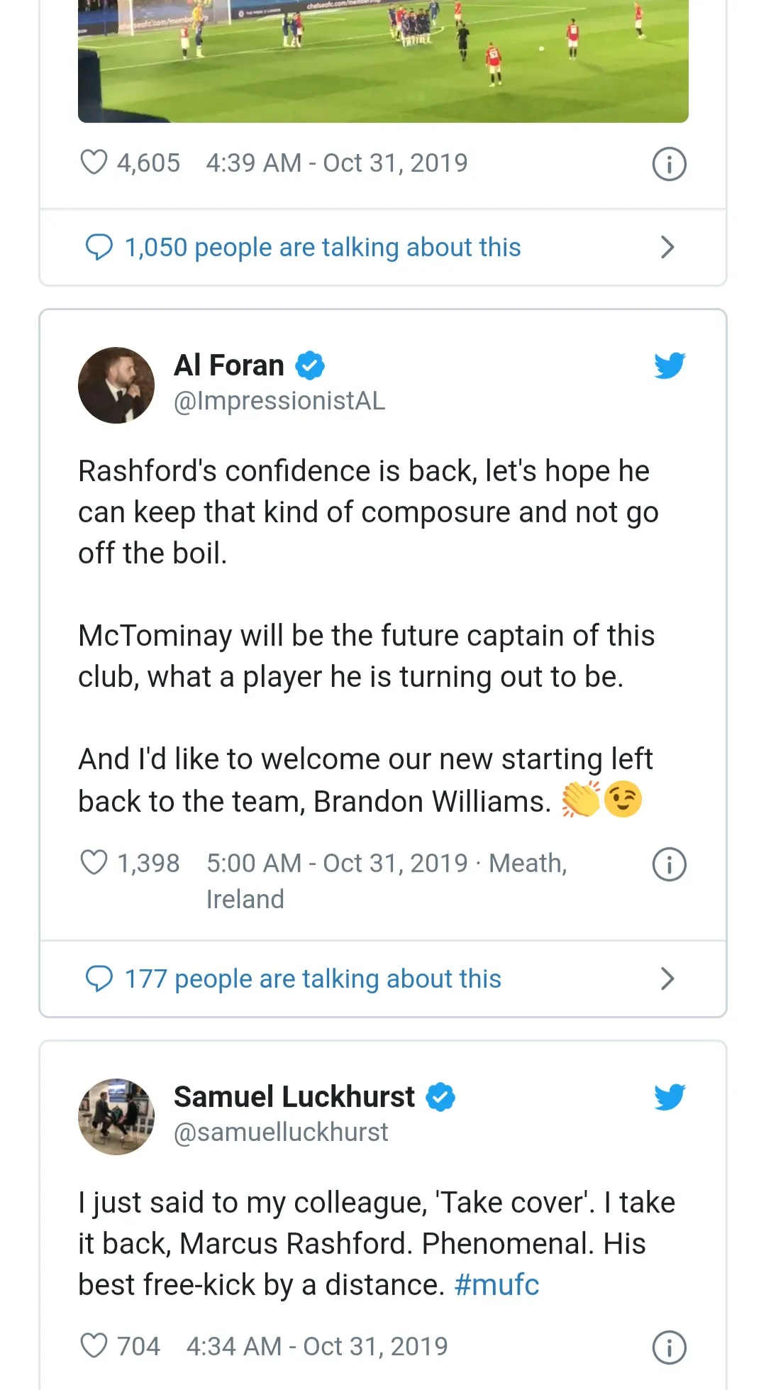 Man Utd fans hail Rashford - Bóng Đá