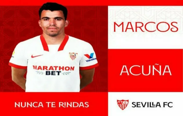 Seville signed Acuna - Bóng Đá