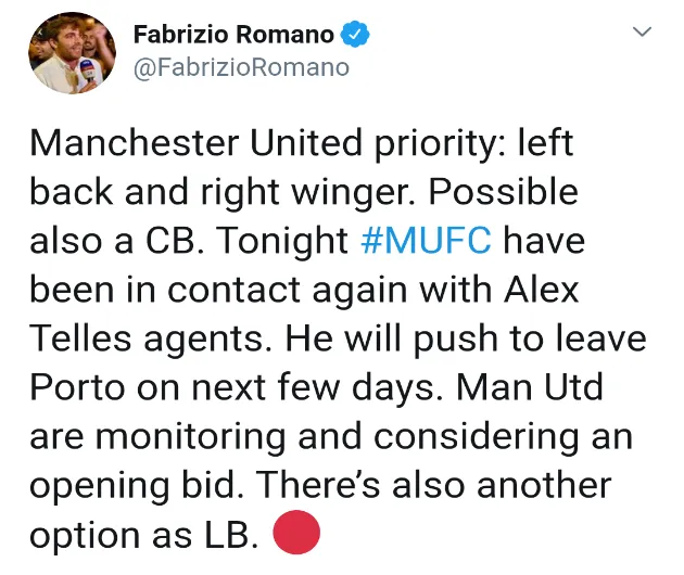 Man United to sign lb, rw and cb - Bóng Đá