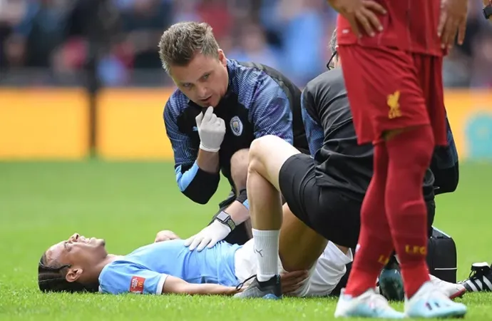 Guardiola on Sane’s injury: “I think he will be okay.” - Bóng Đá