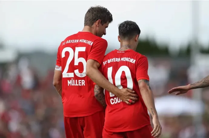Müller on Coutinho: what’s important is that we have a top team every three days  - Bóng Đá