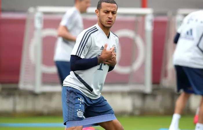 Thiago resumes full team training, Lucas Hernandez trains individually. - Bóng Đá