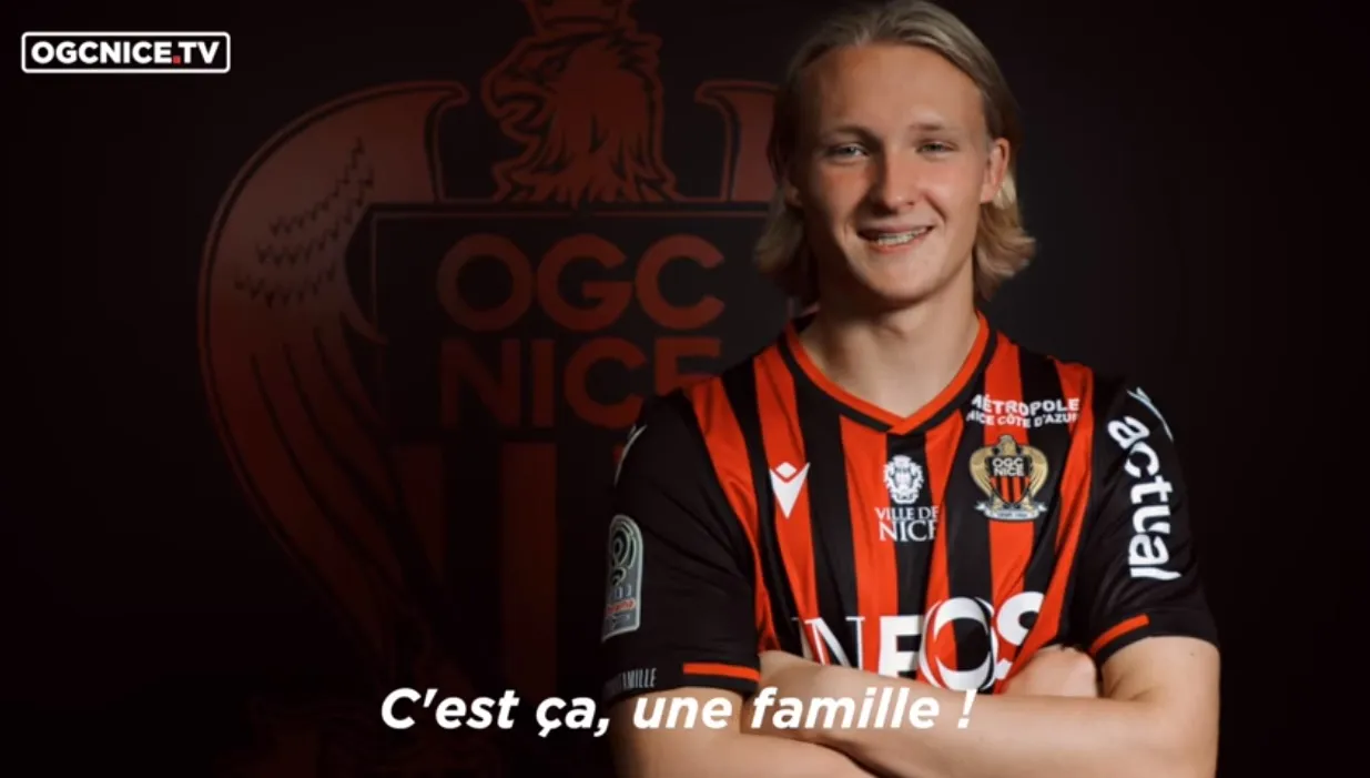 OFFICIAL: Nice have announced the signing of Kasper Dolberg from Ajax for €20m. - Bóng Đá