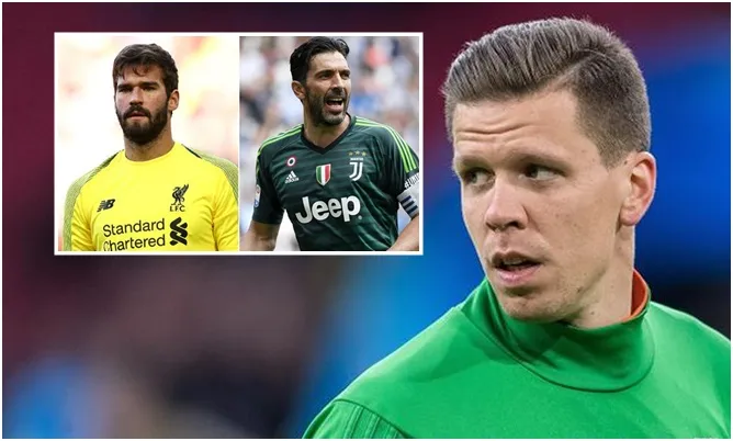 Wojciech Szczesny on Alisson Becker - Bóng Đá