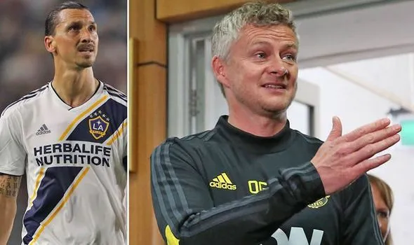 Ole Gunnar Solskjaer has said he would speak to Zlatan Ibrahimovic if the LA Galaxy forward were serious about returning to Manchester United. - Bóng Đá