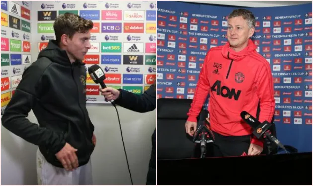 Trước khi đến Paris, Solskjaer đã làm 1 việc khó tin với Lindelof - Bóng Đá