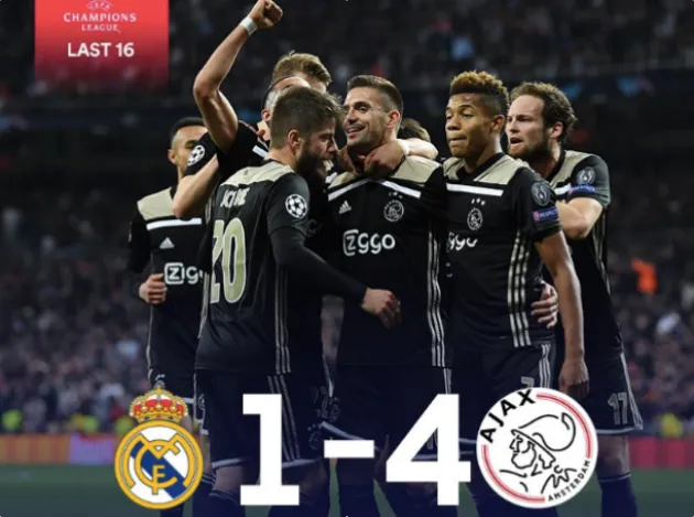 Kinh hoàng! Real Madrid và 8 thống kê không thể tin nổi sau trận thua Ajax - Bóng Đá