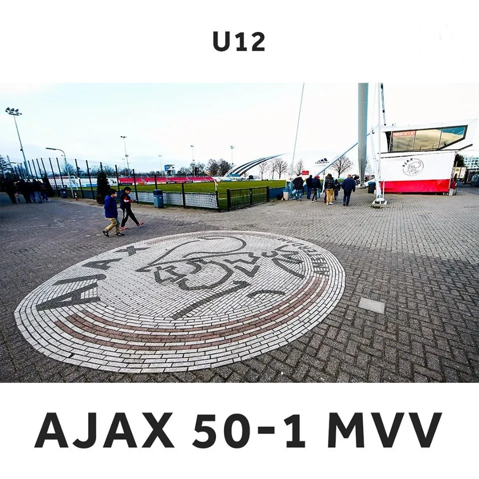 SỐC! Đội bóng Ajax Amsterdam thắng đối thủ 50 bàn - Bóng Đá