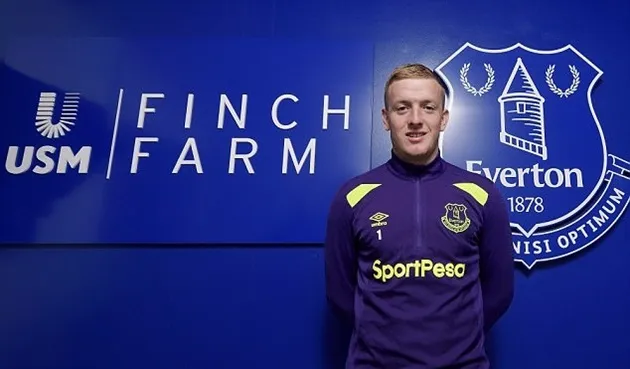 Jordan Pickford hồi hộp chờ trận đấu chính thức cho Everton - Bóng Đá