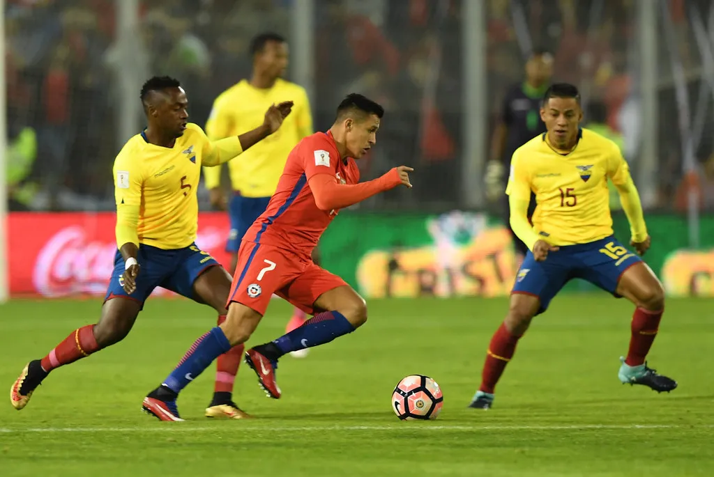 Chile 2-1 Ecuador - Bóng Đá