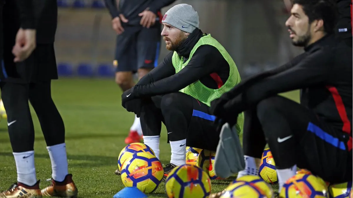 Ảnh Barca hành quân - Bóng Đá