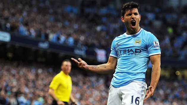 Aguero duy trì phong độ ghi bàn đáng sợ qua từng mùa ở Man City - Bóng Đá