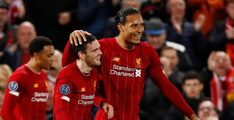 Liverpool teammate raved about Van Dijk: 'The big guy is absolute class' - Bóng Đá