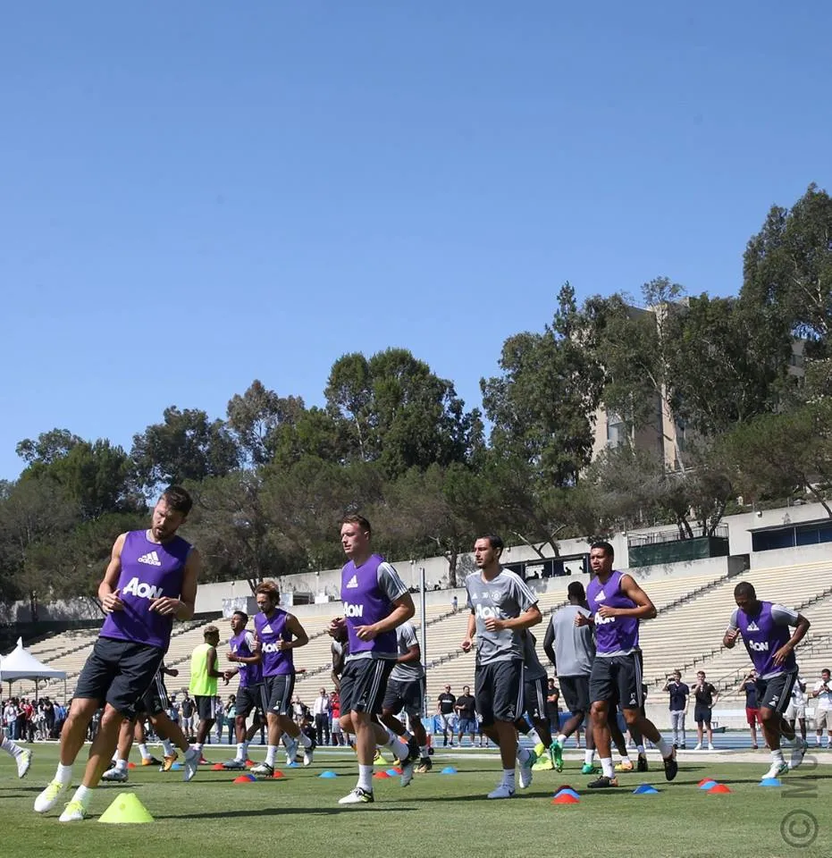 Man Utd tập nhẹ, sẵn sàng đối đầu LA Galaxy - Bóng Đá