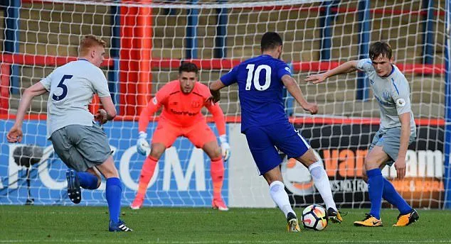 Eden Hazard trở lại, U23 Chelsea thua thảm U23 Everton - Bóng Đá