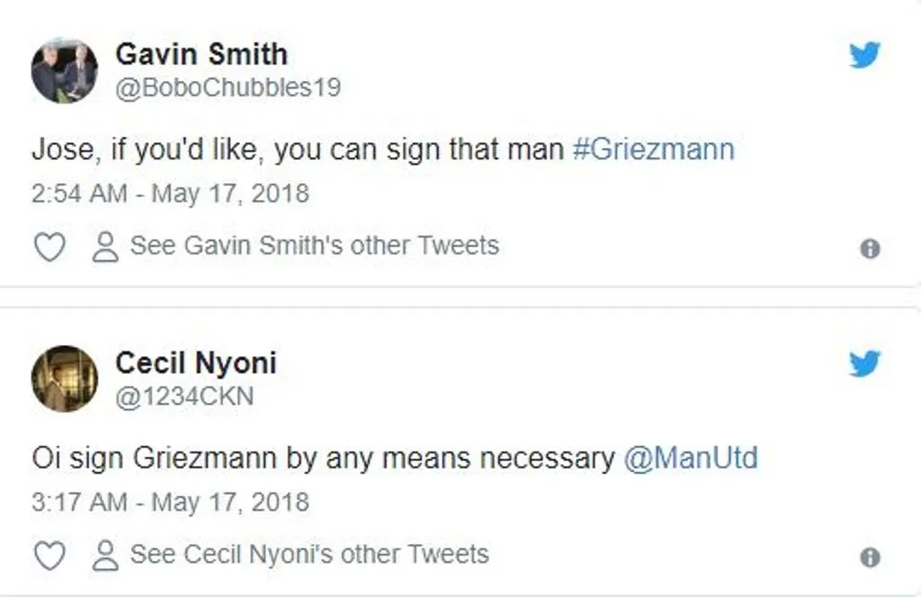 Griezmann khiến fan Quỷ đỏ 'đứng ngồi không yên' - Bóng Đá