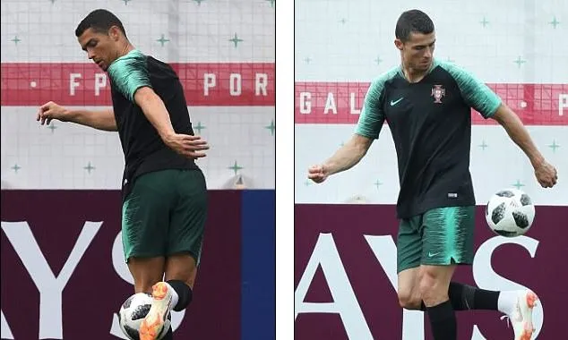 Ronaldo cười 'nham nhở' rồi tát yêu Quaresma - Bóng Đá