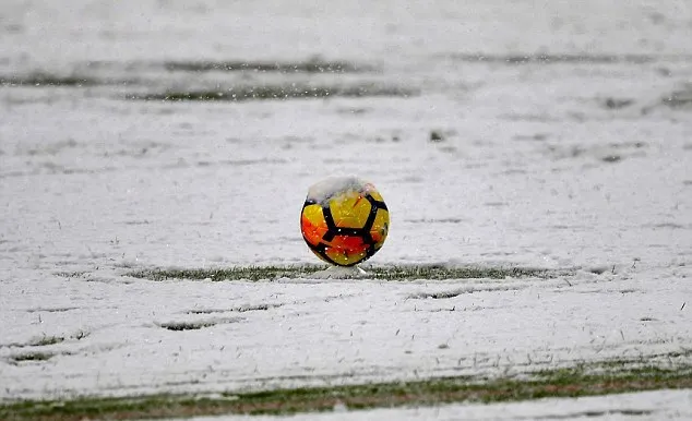 Tuyết rơi dày, trận Juventus - Atalanta tạm hoãn - Bóng Đá