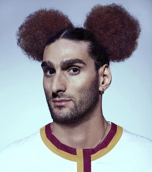 Hình ảnh khó đỡ của Marouane Fellaini trên tạp chí - Bóng Đá