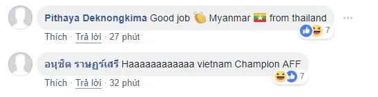 Chưa vào sâu, fan Việt Nam và Thái Lan đã 'đại chiến' trên mạng xã hội - Bóng Đá