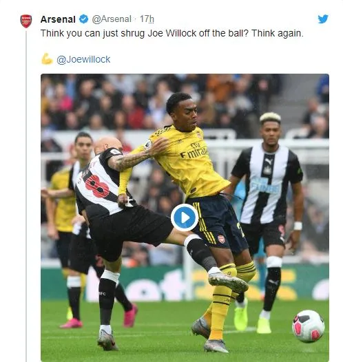 ARSENAL FANS REACT TO JOE WILLOCK’S STAR SHOWING AGAINST NEWCASTLE AS THE 19Y/O IMPRESSES YET AGAIN - Bóng Đá