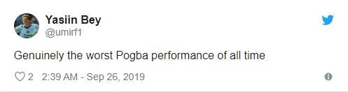 “Pogba Can’t even kick the ball properly” – These Man United fans in disbelief at star’s first half shocker against Rochdale - Bóng Đá