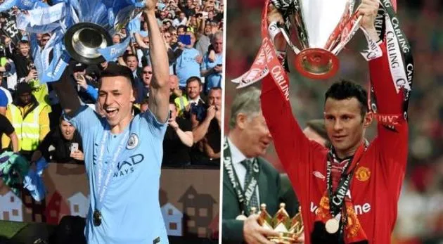 ‘Foden can top Giggs’ 25 trophies’ – Lescott sees Manchester City star bettering United legend - Bóng Đá