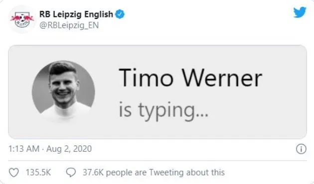 RB Leipzig taunt Chelsea with Timo Werner transfer jibe after FA Cup Final defeat to Arsenal - Bóng Đá