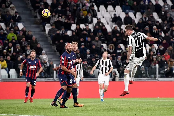 Chiều lòng Mandzukic, Juventus thắng đậm Crotone - Bóng Đá