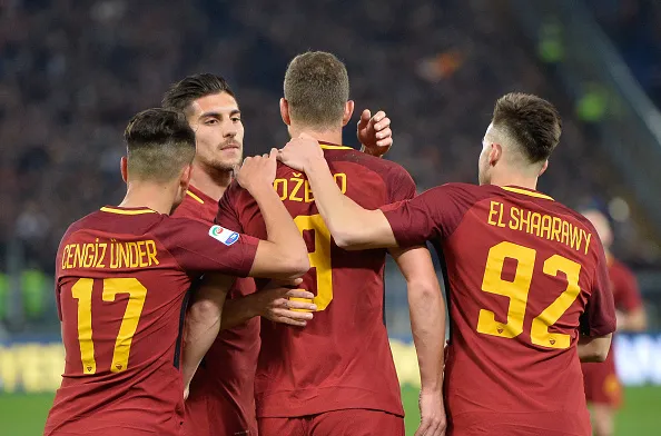 Chấm dứt chuỗi 8 trận tịt ngòi, Dzeko giúp Roma thắng đậm - Bóng Đá