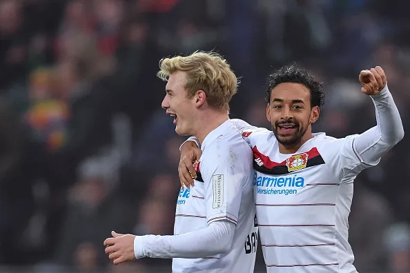 Leverkusen vươn lên ngôi nhì Bundesliga - Bóng Đá