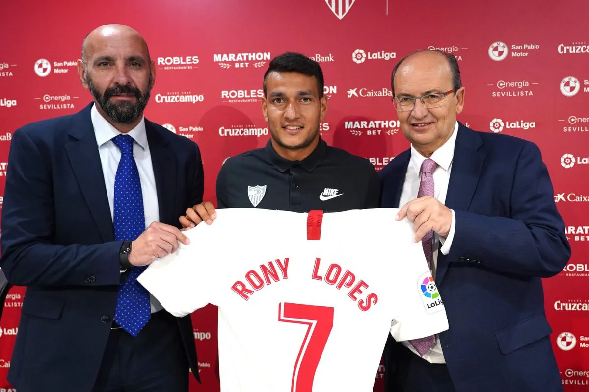 CHÍNH THỨC! Rony Lopes gia nhập Sevilla - Bóng Đá