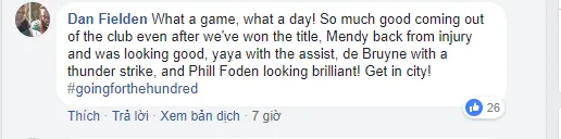 Sau chiến thắng 5 sao, De Bruyne 'cân' hết Ronaldo và Messi - Bóng Đá