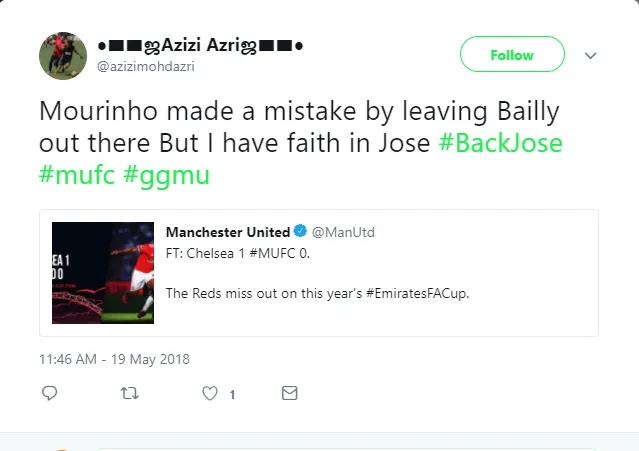 Fan Man United 'hận' Mourinho vì Bailly  - Bóng Đá