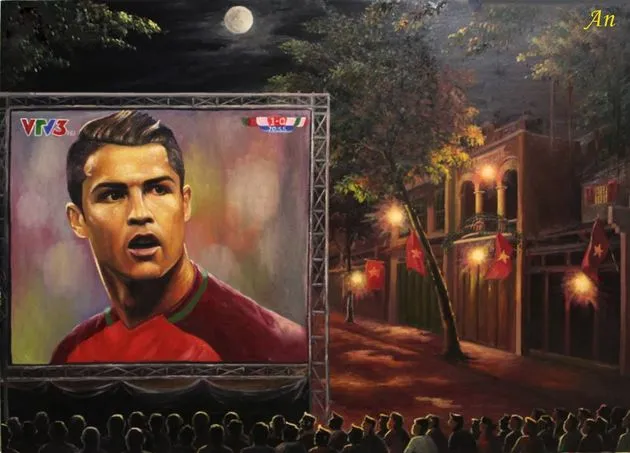 Họa sĩ An Thắng: Tôi ưu ái Ronaldo vì anh biết cách làm 