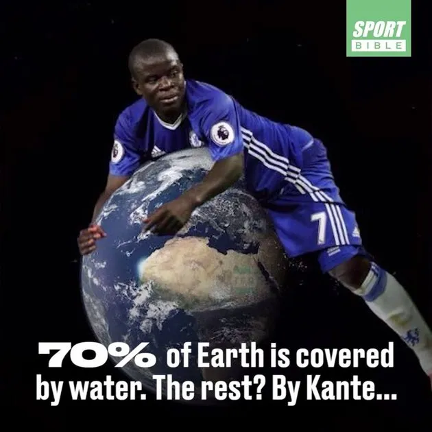 N'Golo Kante và những bức ảnh hài hước 'đỡ không nổi' - Bóng Đá