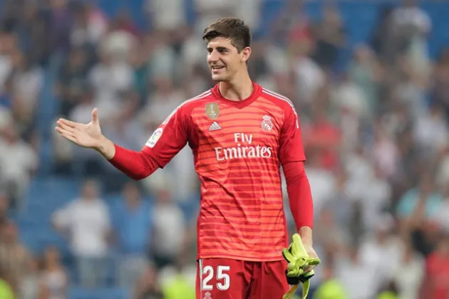 Courtois lấy lại áo số 13 - Bóng Đá