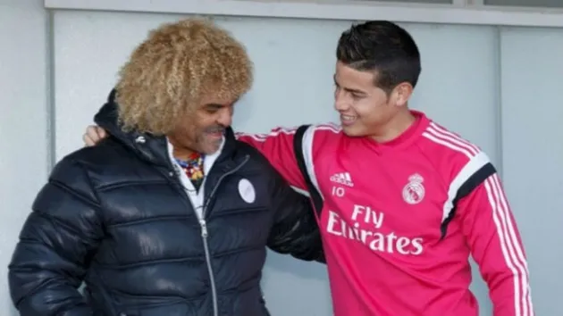 Valderrama: James should leave Real Madrid because Zidane doesn't want him - Bóng Đá