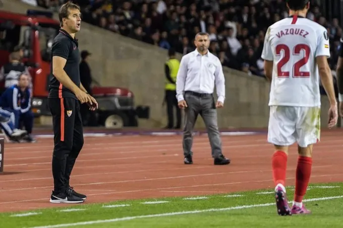 Cựu sao M.U toả sáng, Sevilla đại thắng Qarabag ngay tại Azersun Arena - Bóng Đá