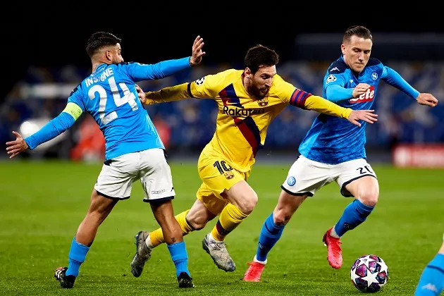 Nếu đánh bại Napoli, Barca sẽ gặp đối thủ nào ở tứ kết Champions League? - Bóng Đá